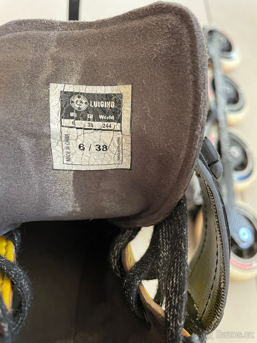 Inline speed brusle Luigino vel. 38 - 11