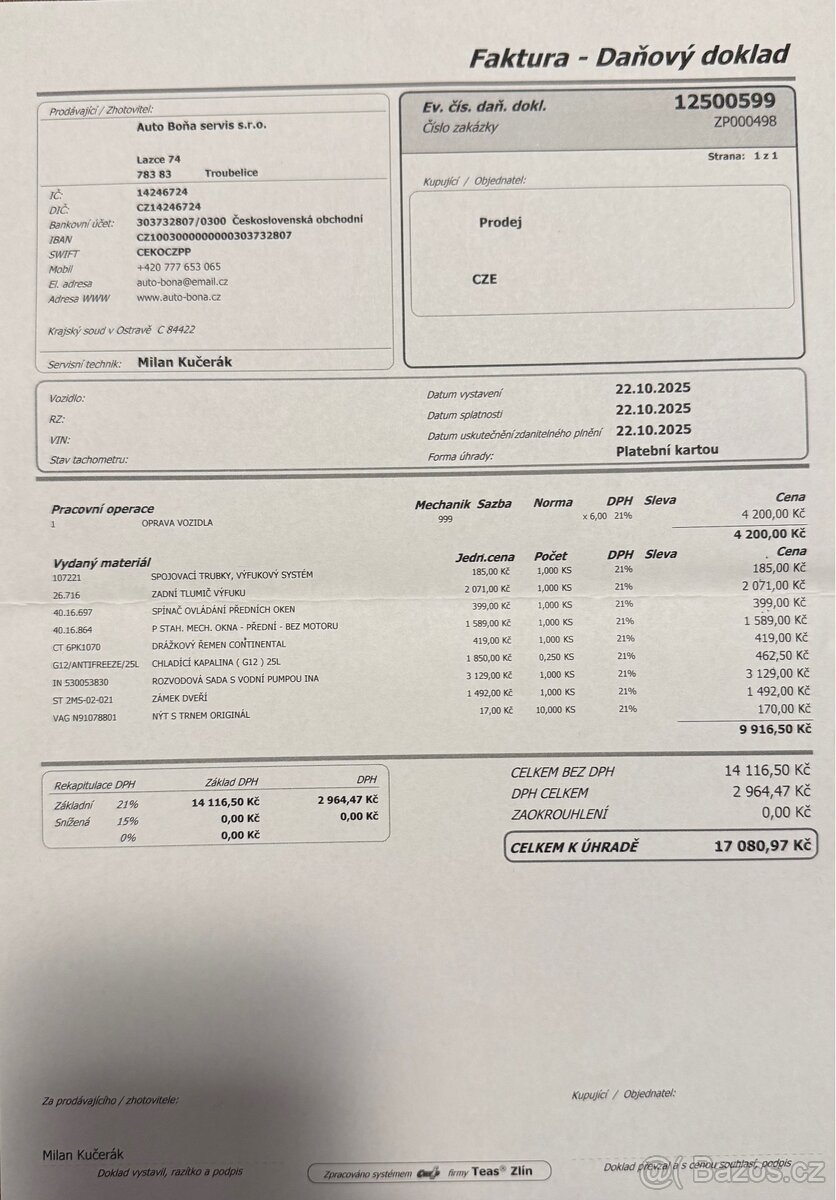 Škoda Fabia 1.4 benzin 55kw - 11