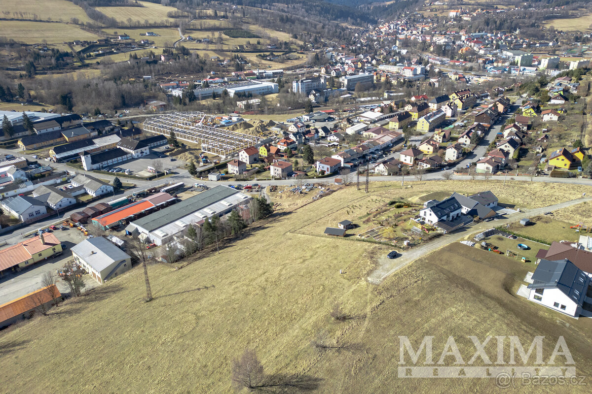 Pozemek o ploše 1287 m2 - Vimperk, - 11