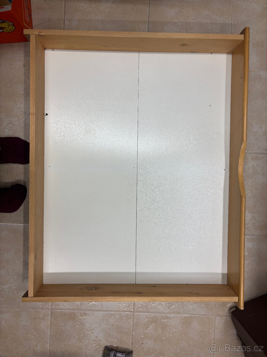 Dřevěná postel, 90×200 cm + 2 šuplíky - 11