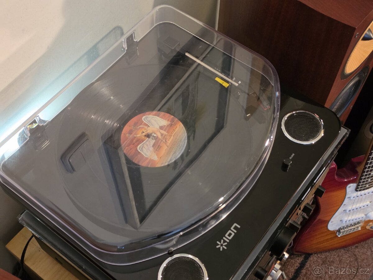 50%sleva Gramofon ION s repráčkama, top stav - 11