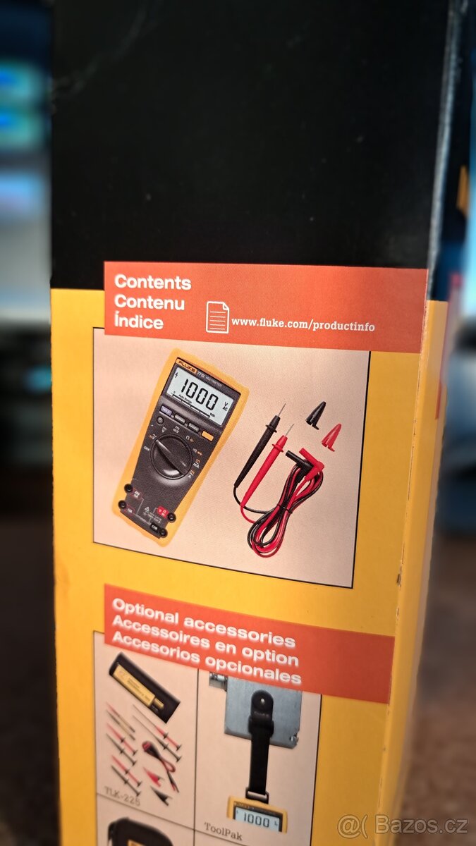 NOVÝ profi multimetr Fluke 77IV (ne 177 vyroben 01/23) - 11