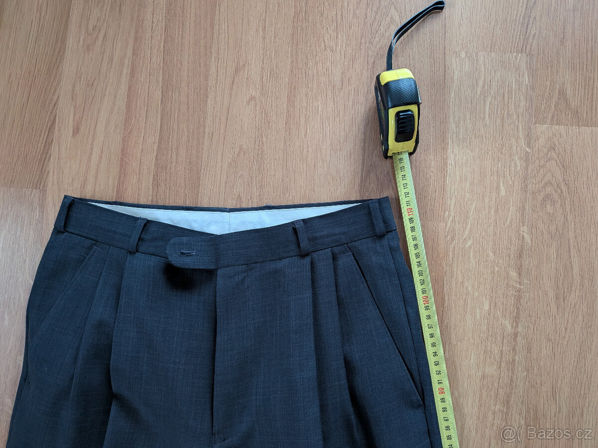 Pánský oblek, sako + kalhoty + vesta - 11