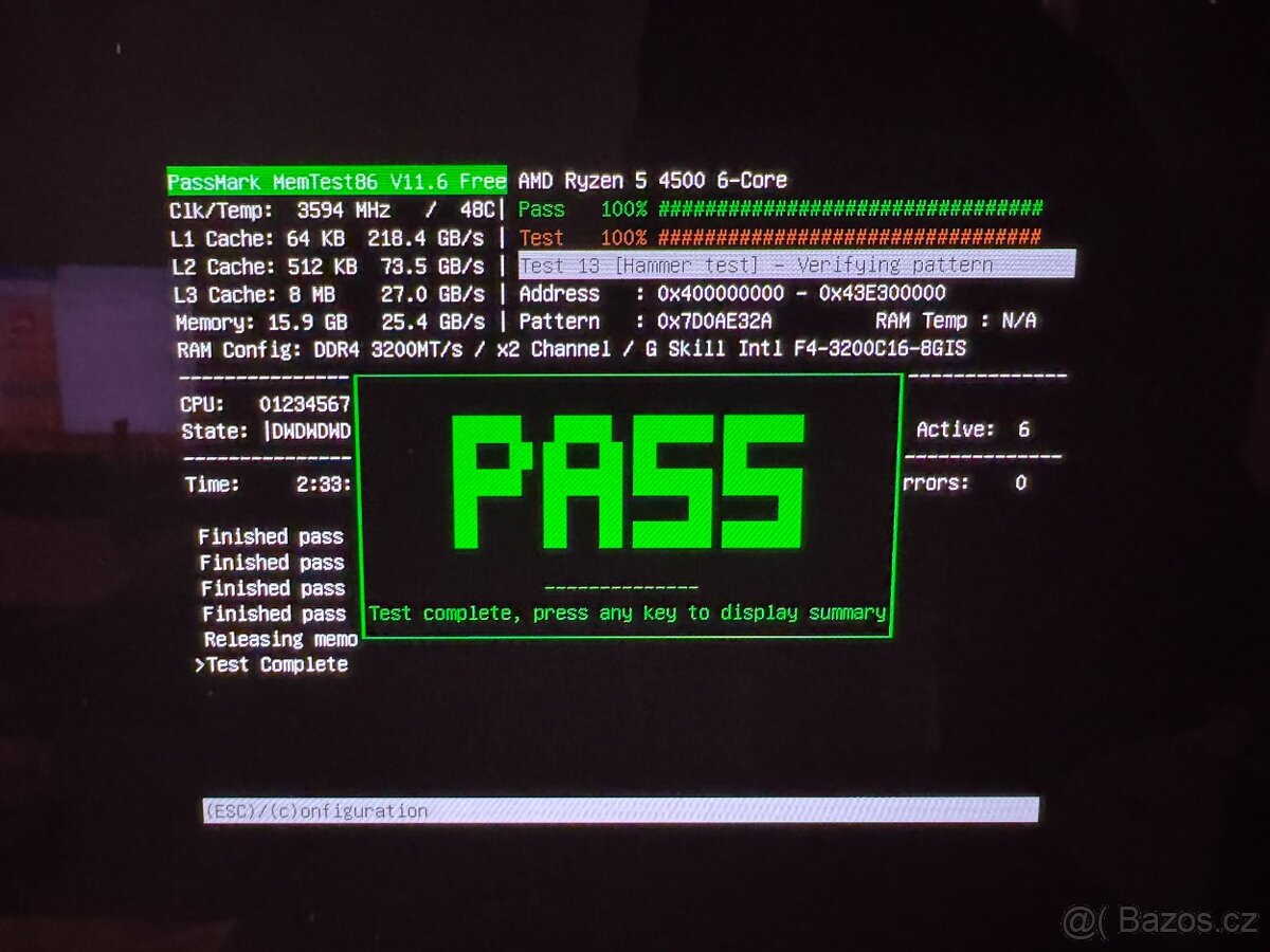 Herní PC Ryzen 5 4500 / RTX 2060 Super 8GB / 16GB RAM - 11