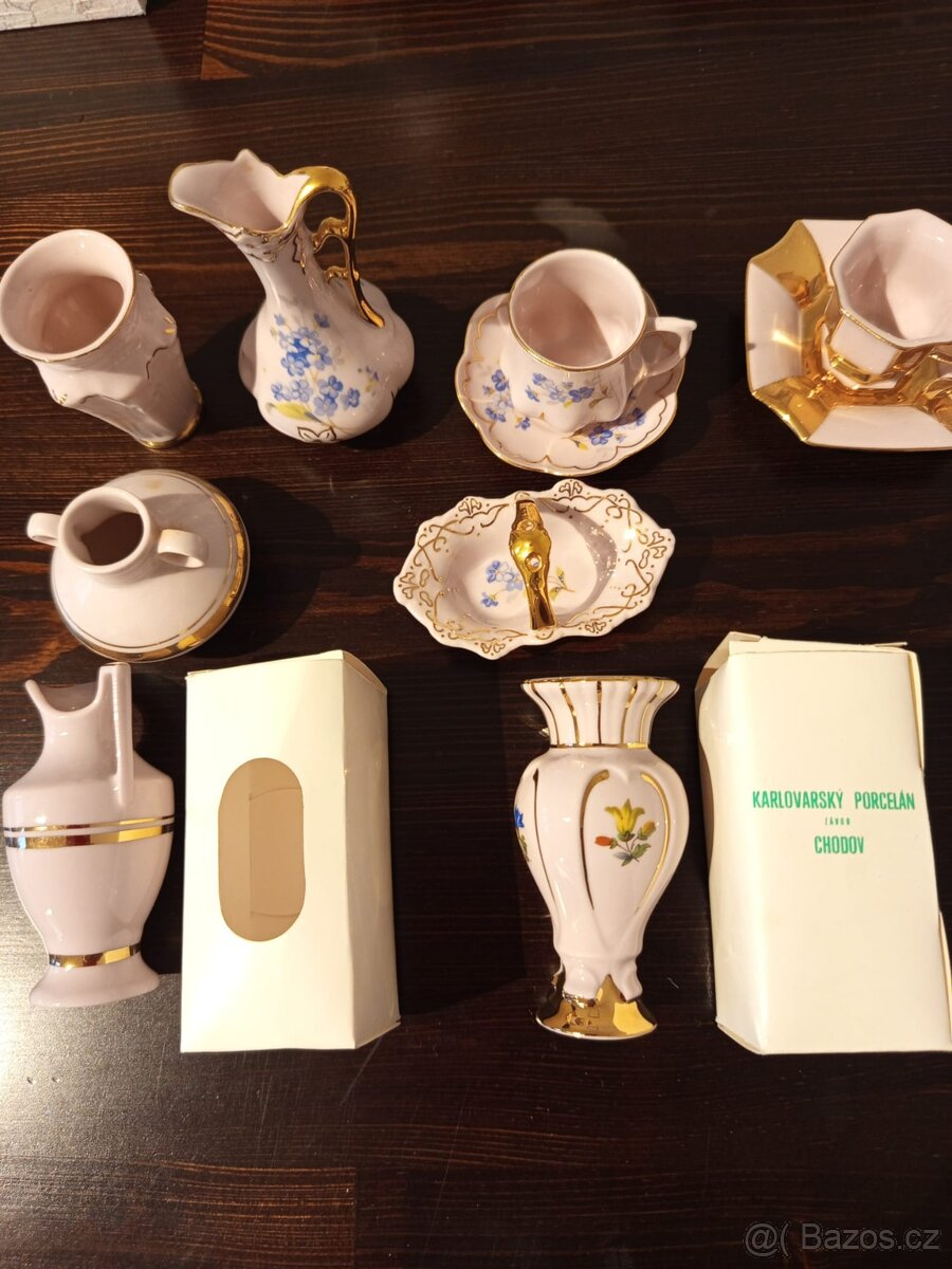 Růžový porcelán Chodov (Lenka) - 11