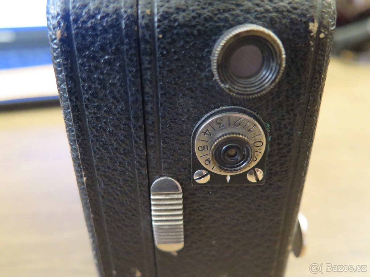 Pathé Motocamera - starožitná filmová kamera 9,5 mm 1928 - 11