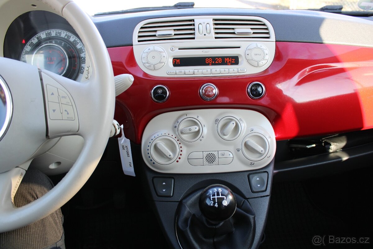 Fiat 500, 1,2i 51KW, KLIMA, SERVISKA, r.v. 2012 - 11