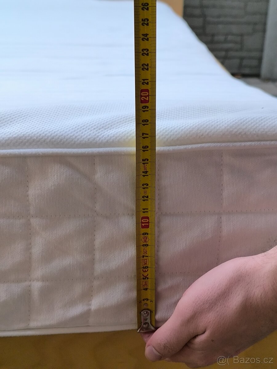 Prodám manželskou postel + Matrací 160cm x 200cm - 11