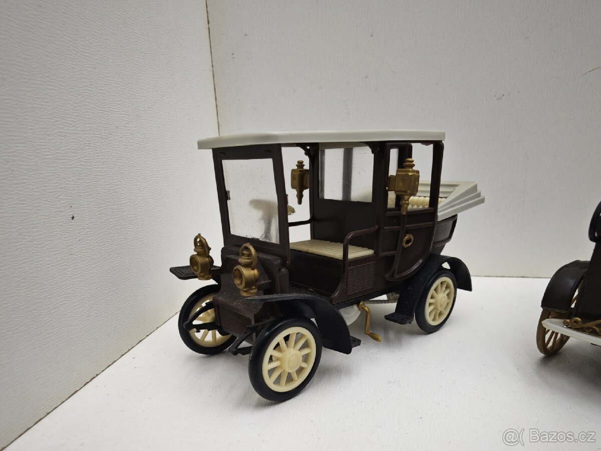 Staré retro hračky,autíčka igra oldtimer - 11