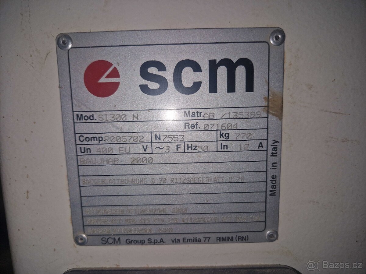 Formátovaci píla SCM SI300N - 11