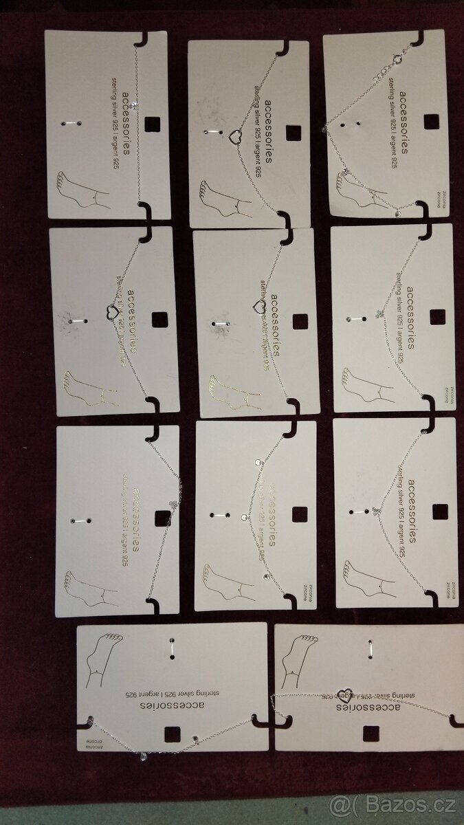 Stříbrné šperky 925/1000 - 11