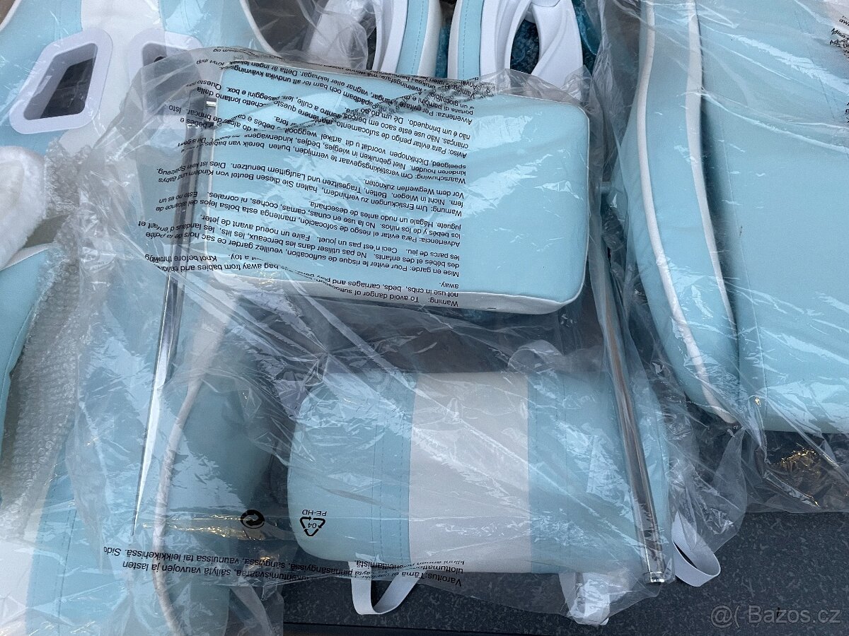 Ferghana Herní Křeslo Světle Modré - 11