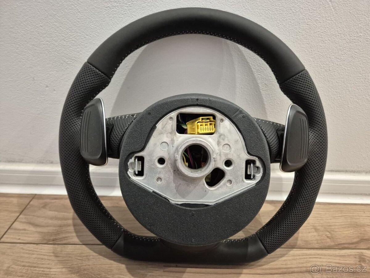 VOLANT AUDI KOŽENÝ MULTIFUNKCNY s AIRBAGOM + PADLA - 11