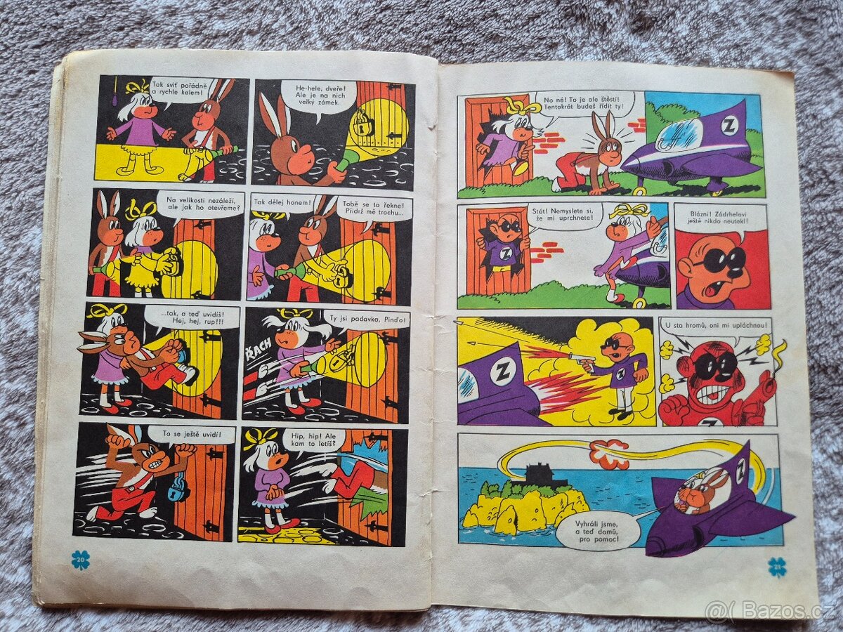 Čtyřlístek č.7 Velké dobrodružství čtyřlístku - 11