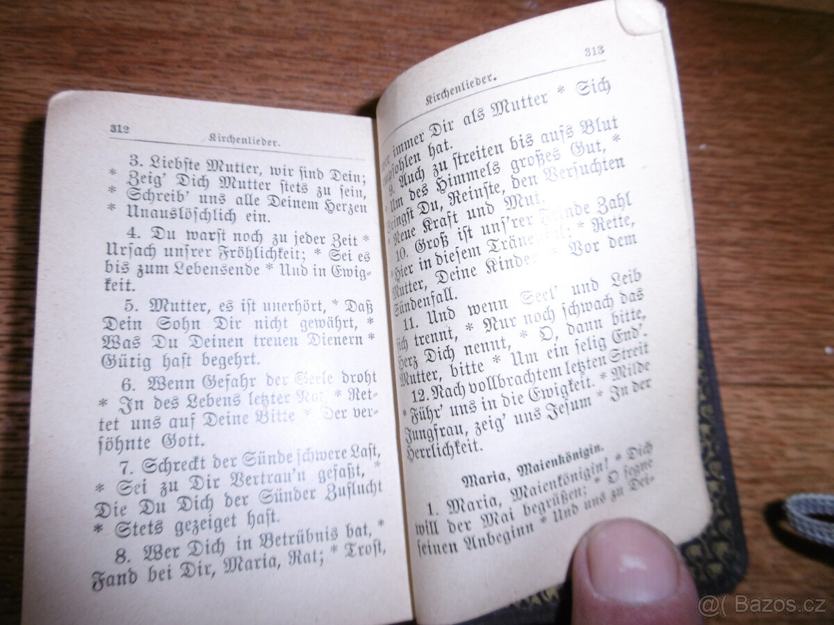 Stare mini cizojazycne motlitebni knizky - 11