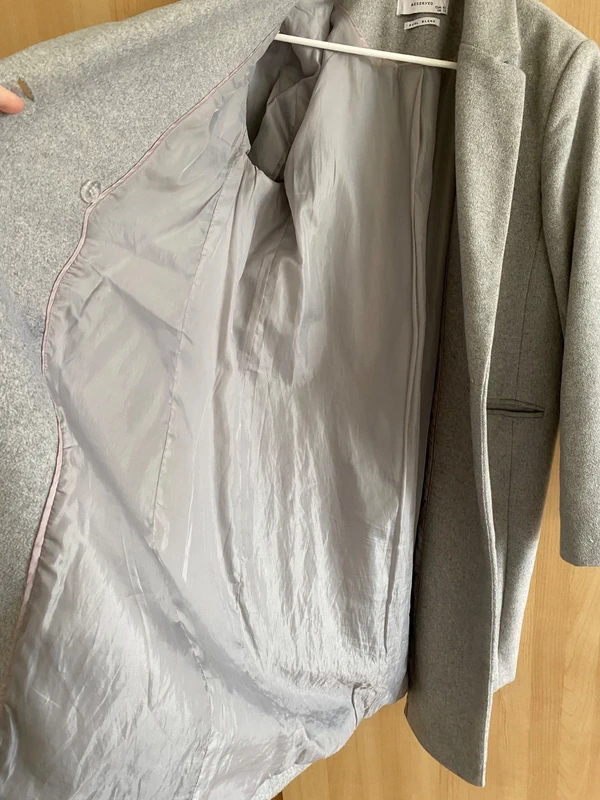 Vlněný kabát Reserved - 11