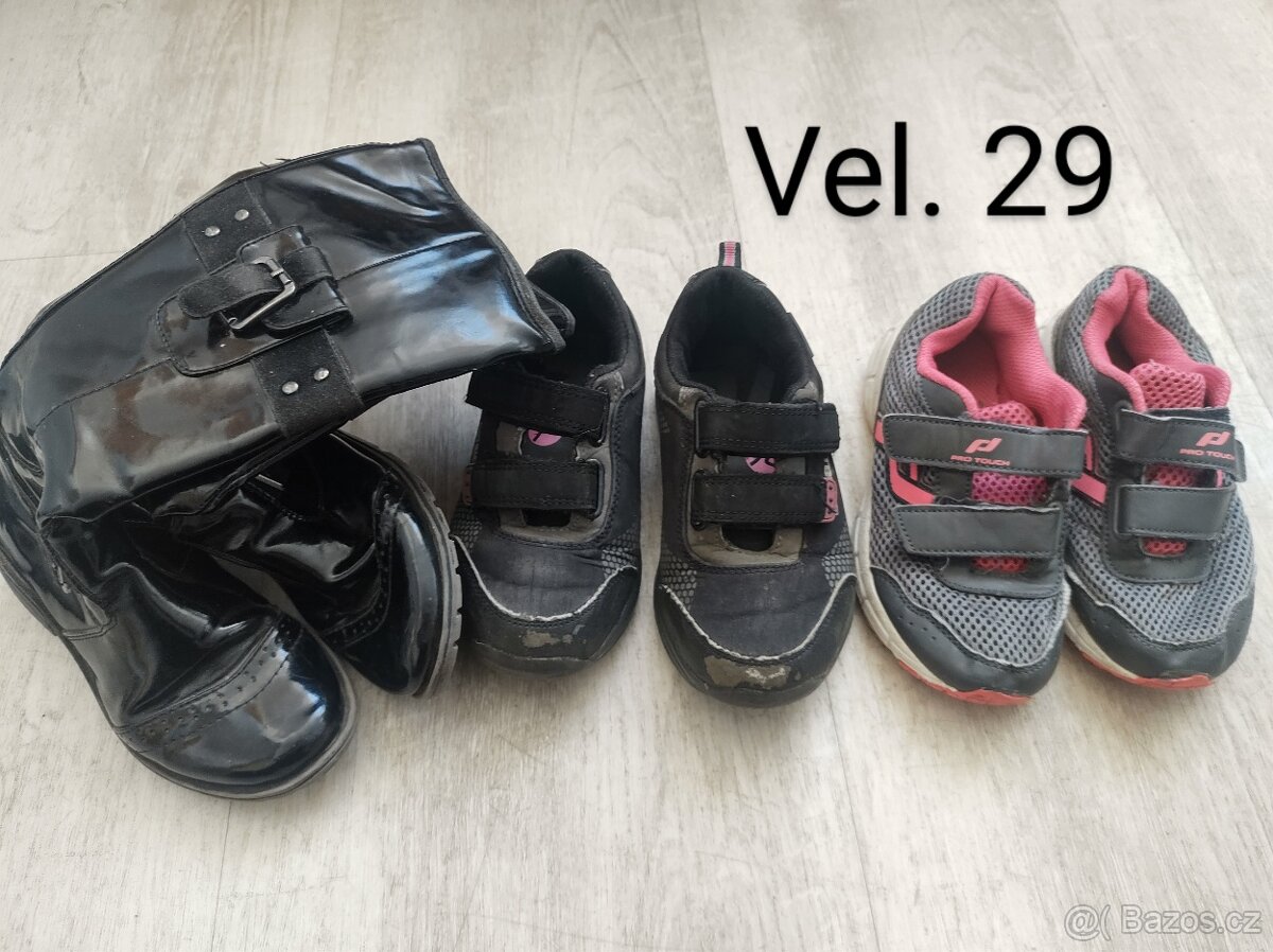 Dětské boty různé velikosti - 11