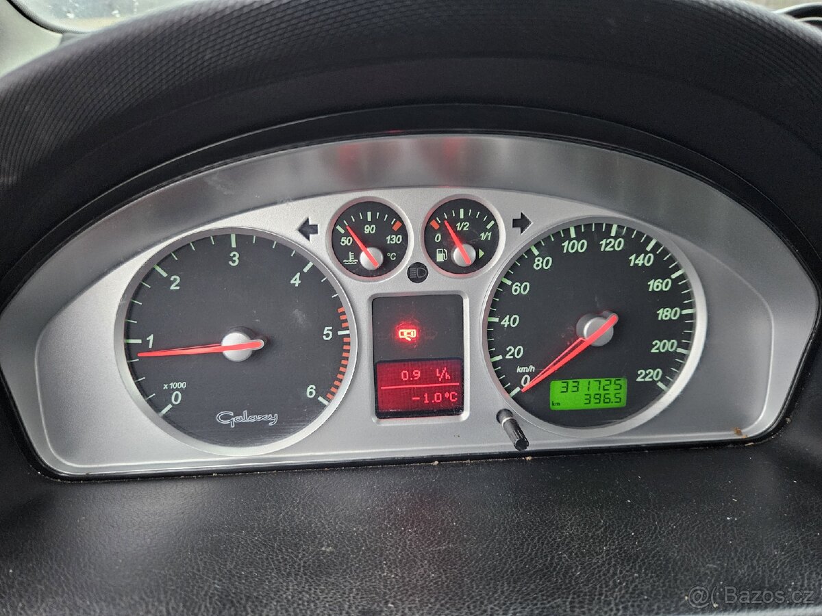 FORD GALAXY 1.9TDI 85KW, 7 MÍST, NOVÁ STK - 11