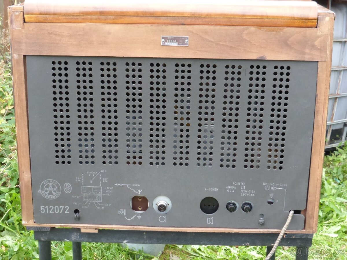 Gramorádio TÁBOR II 512072 Tesla Pardubice - 11