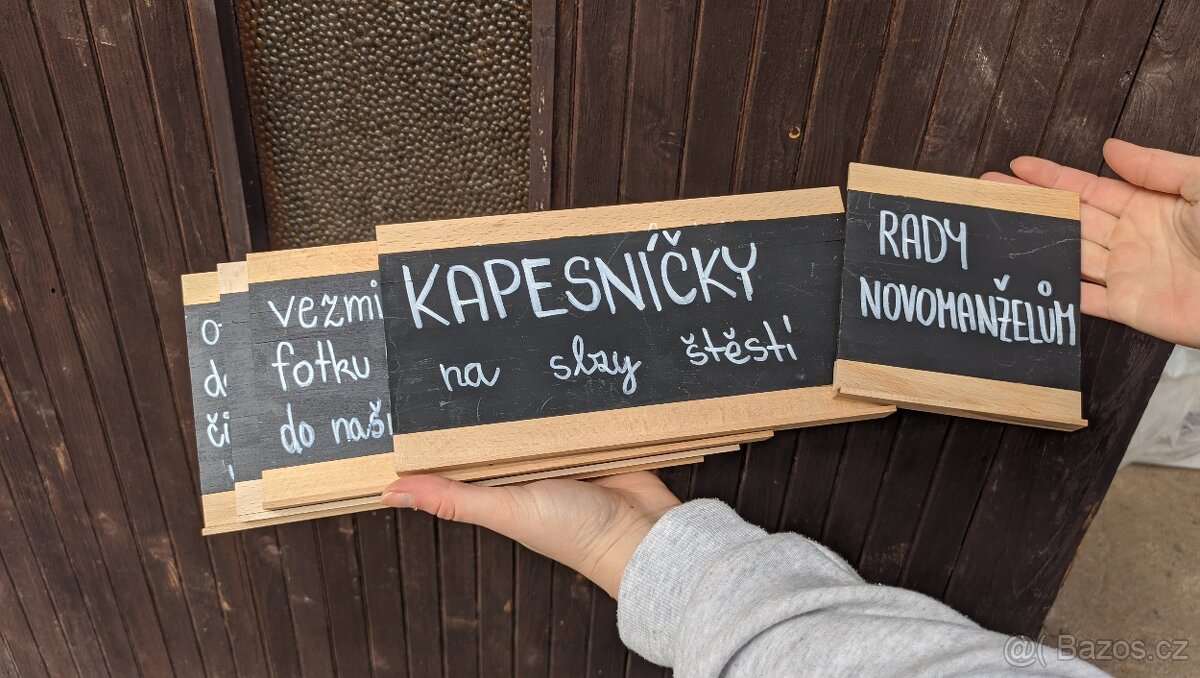 Svatební dekorace - přírodní styl - 11