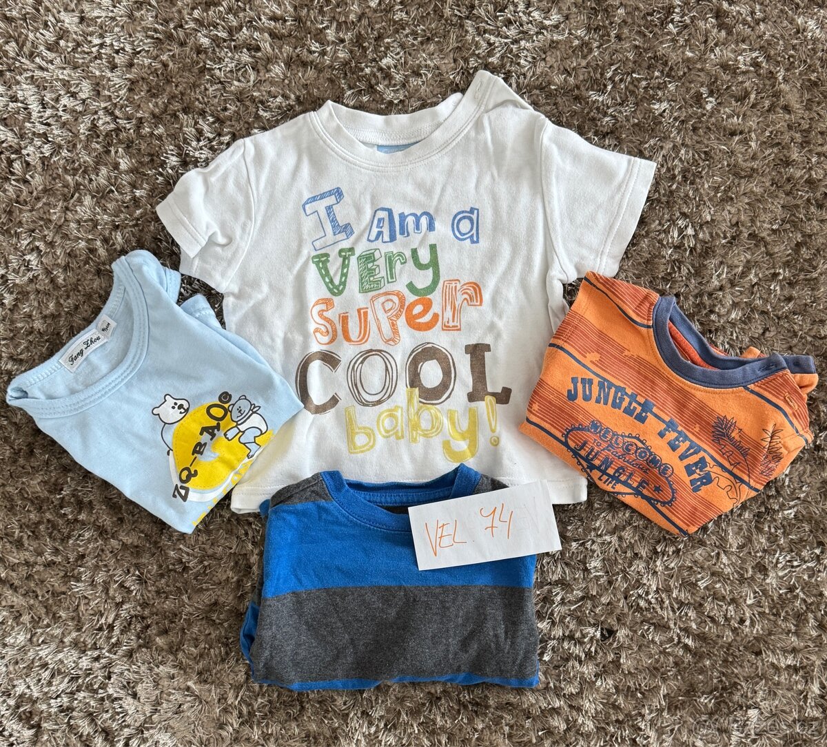 Trička pro chlapečka 33 KS, vel 74 - 86 - 11