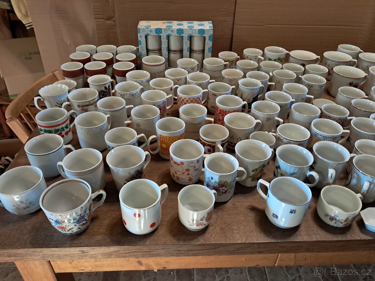 Obrovská hromada porcelánu retro ČSSR - 11