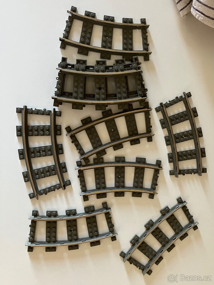 Lego 9V vlak (Train) zatáčky - 11