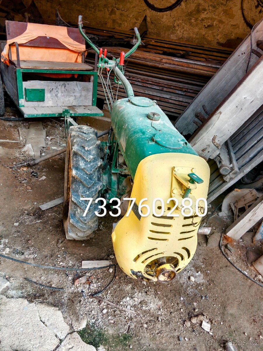 Zetor 25 K+ Fréza - 11