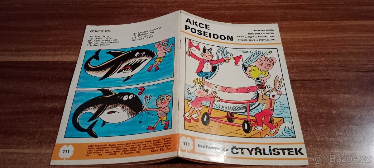 Čtyřlístek č. 107 - 115. Ročník 1983 - 11