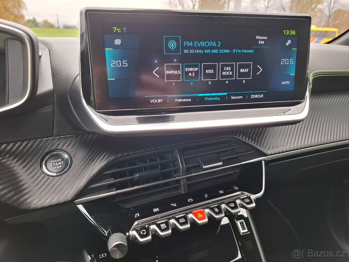 Peugeot e-208 GT 100 kw (50 kWh) DPH,LED 65 tkm SoH 91 % - 11