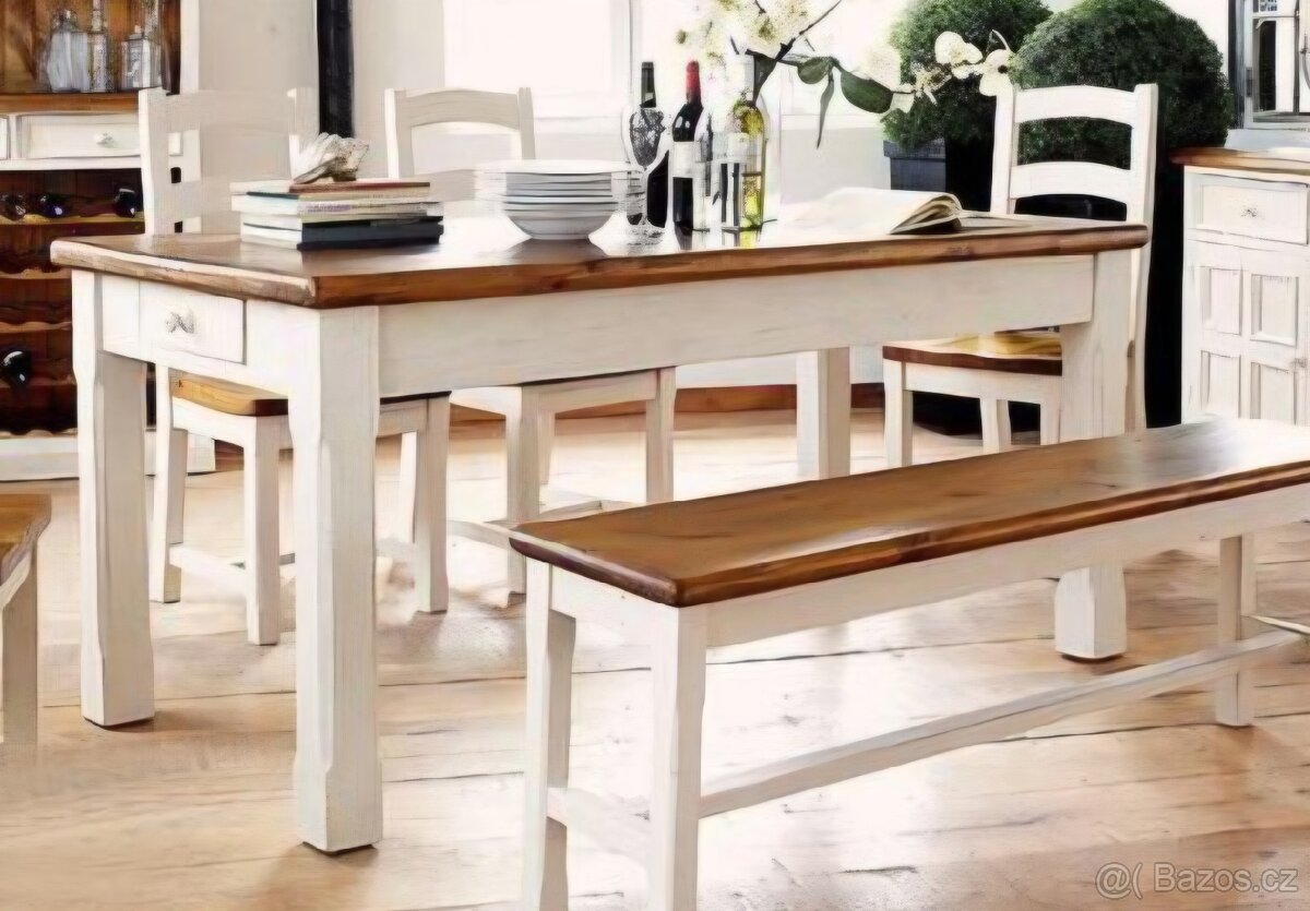 SET MASIVNÍHO KVALITNÍHO NÁBYTKU - 11