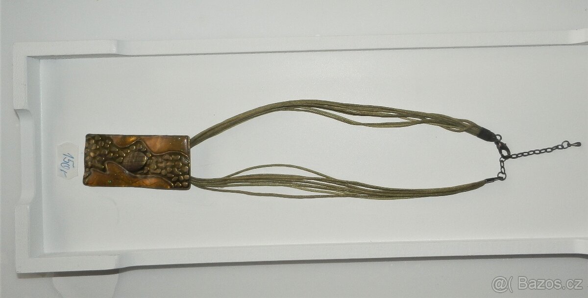 vintage bižuterie - korálky,náramky,náhrdelníky..... - 11