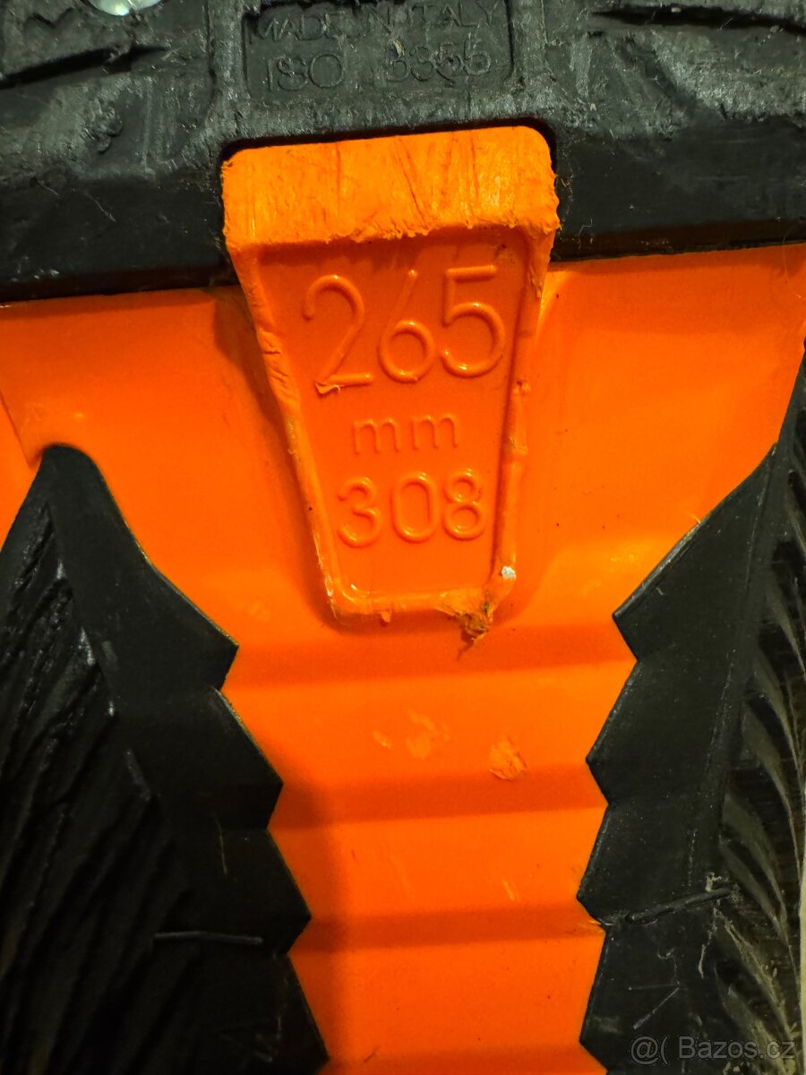 lyžáky Dalbello DS 120 MS Black / Orange vel. 265 - 11