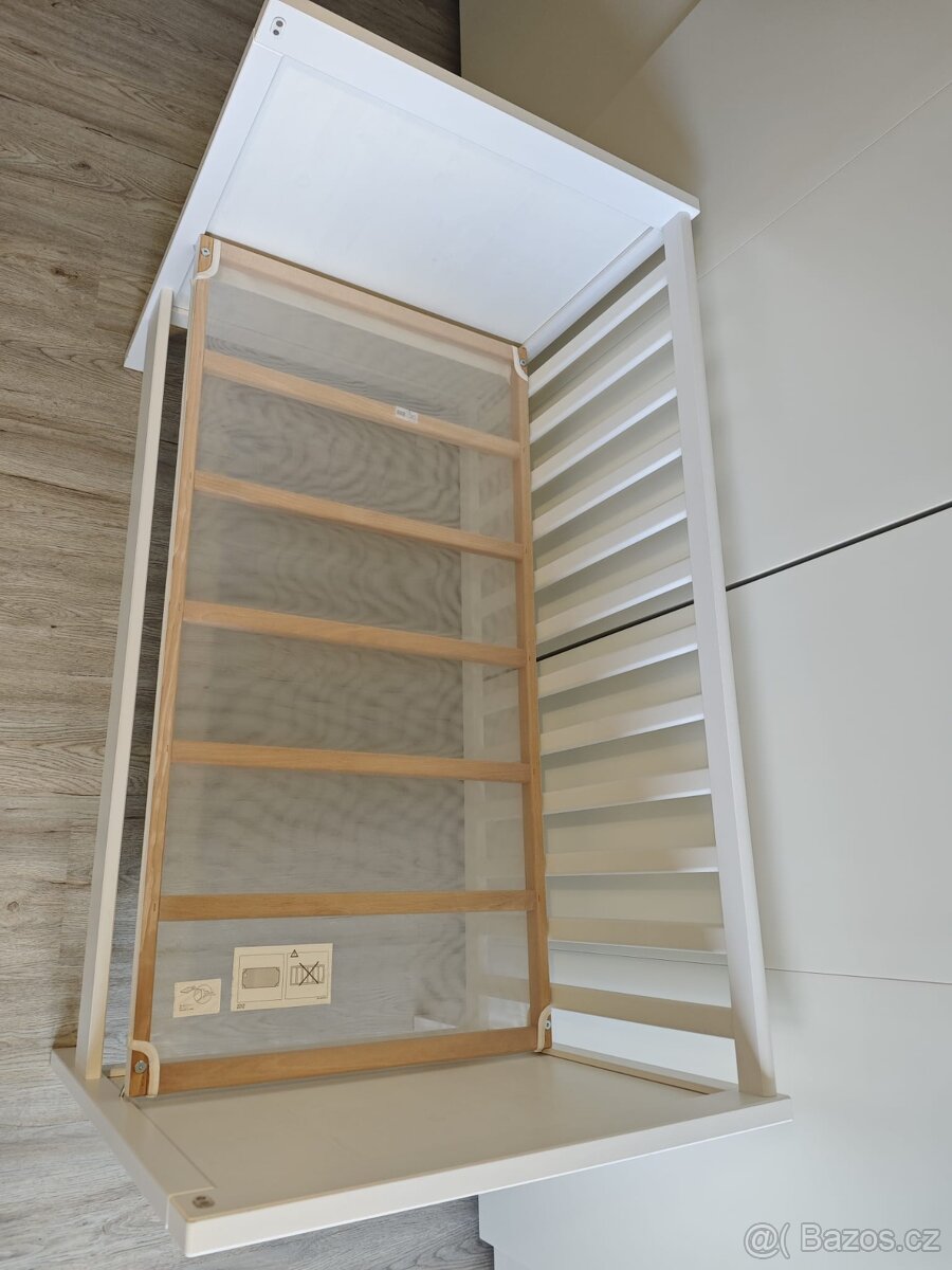 SUNDVIK Dětská postýlka, bílá, 60x120 cm - 11