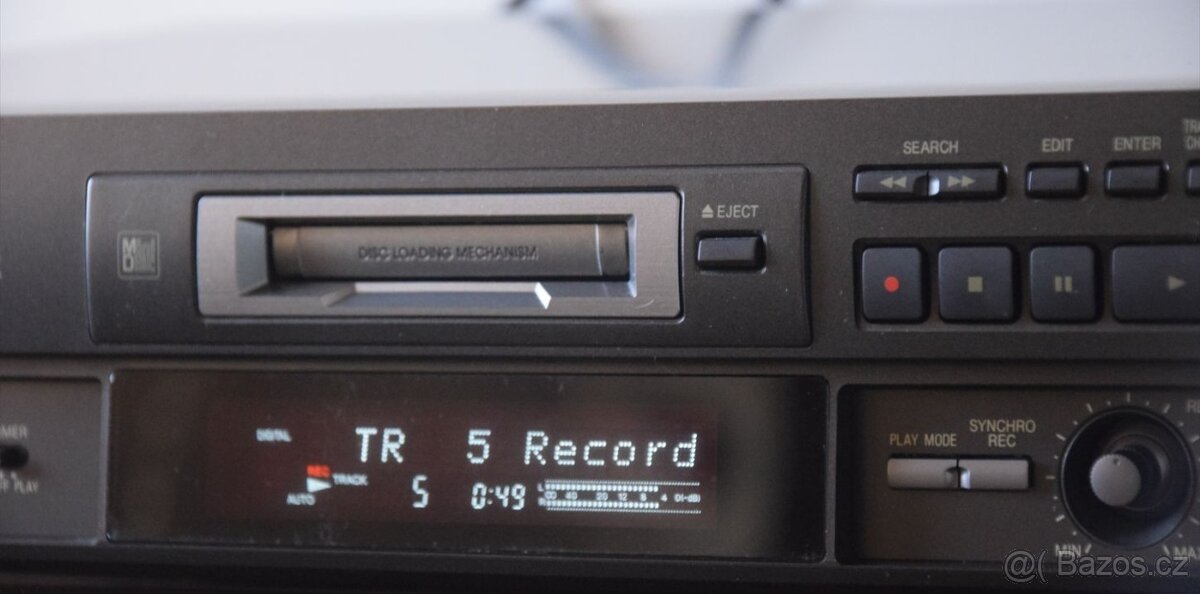 Minidisc TECHNICS SJ-MD100, nové DO, manuál, MD disky - 11