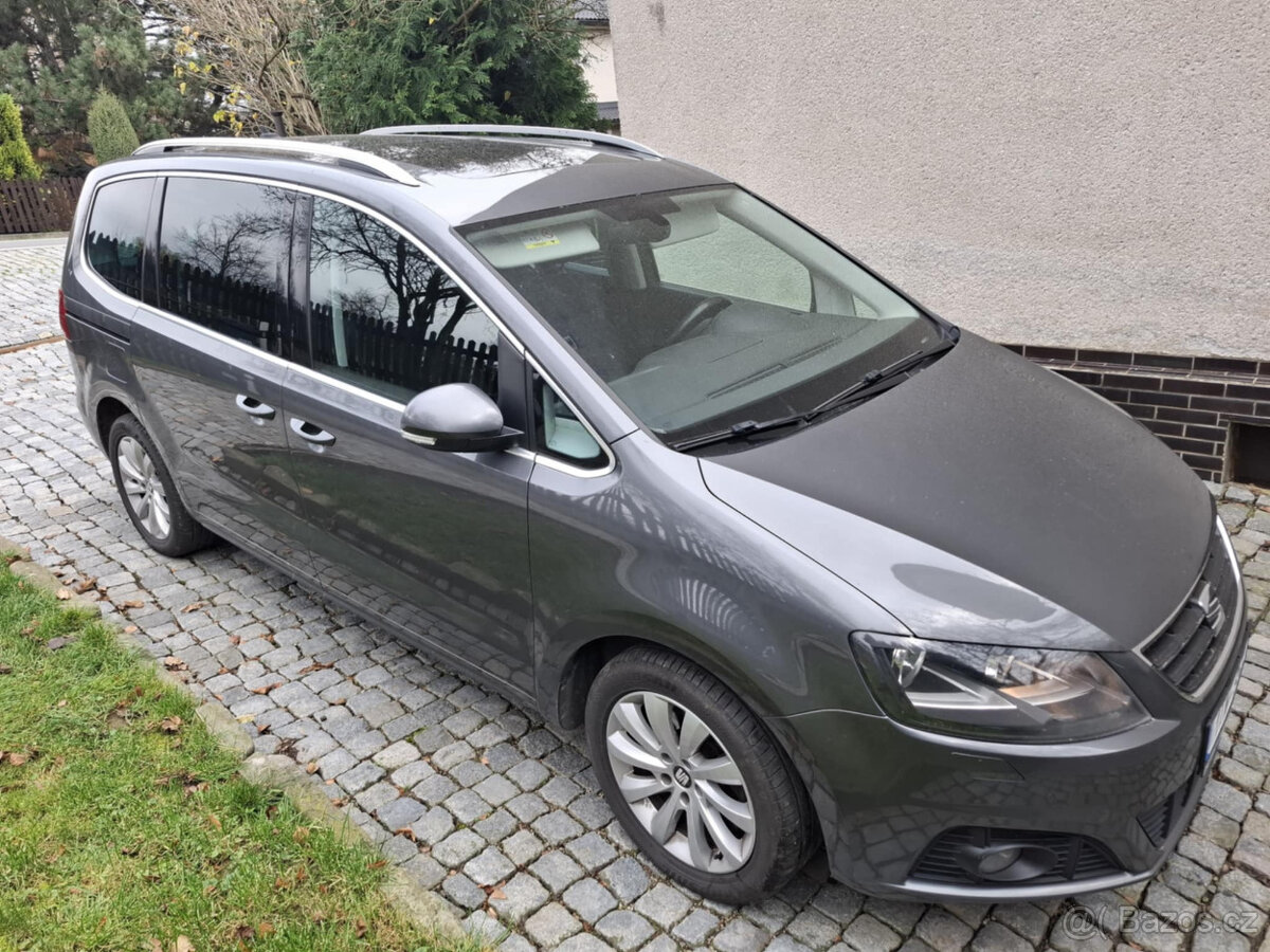 Seat Alhambra 2.0TDI, 7míst, DSG, Webasto, Alcantara - 11