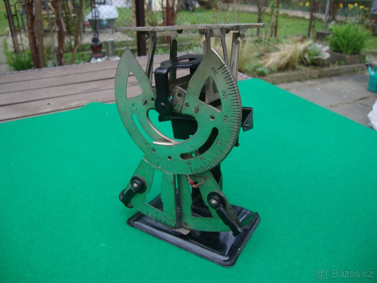 Raritní poštovní váha na dopisy z Rakouska Uherska Secesní - 11