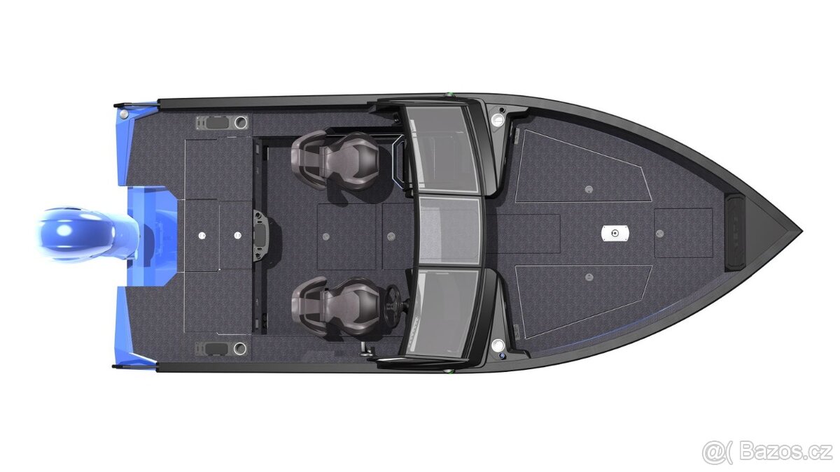 Prodám špičkový rybářský hliníkový člun ALBA 570 - 11