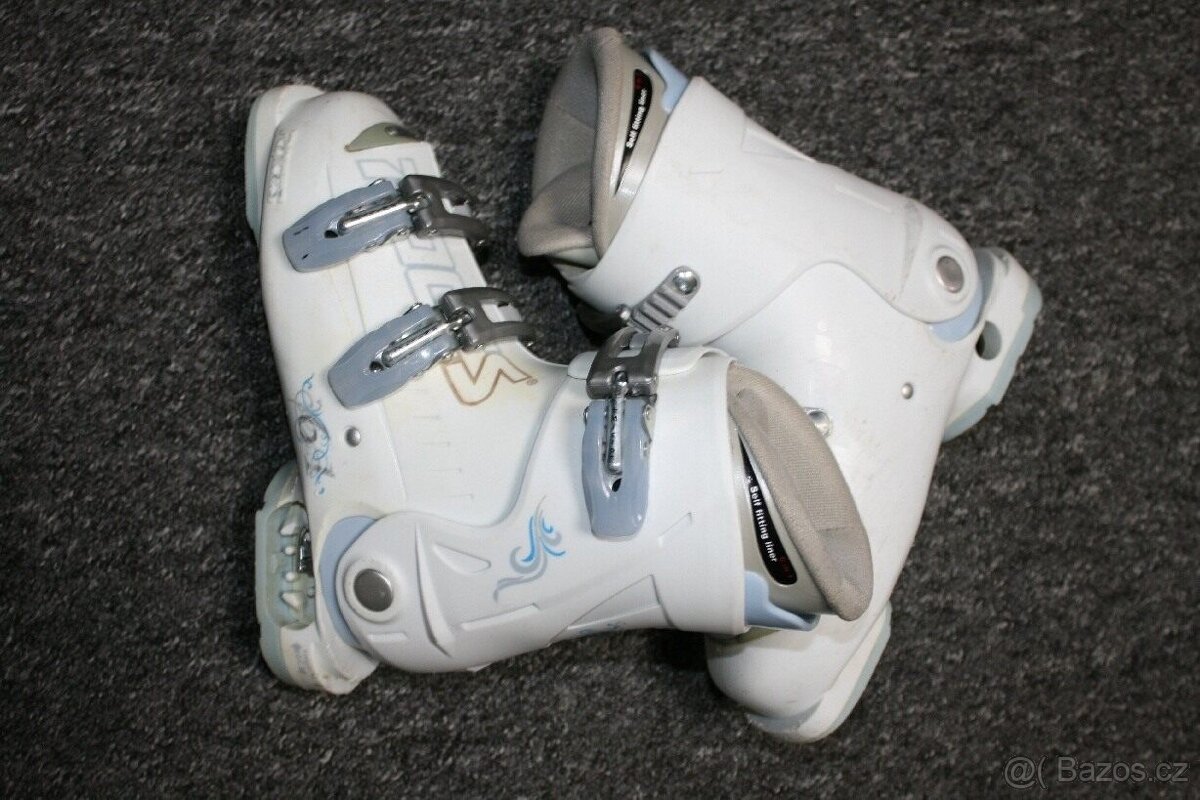 divci lyže Rossignol 130 cm , lyžaky - 11