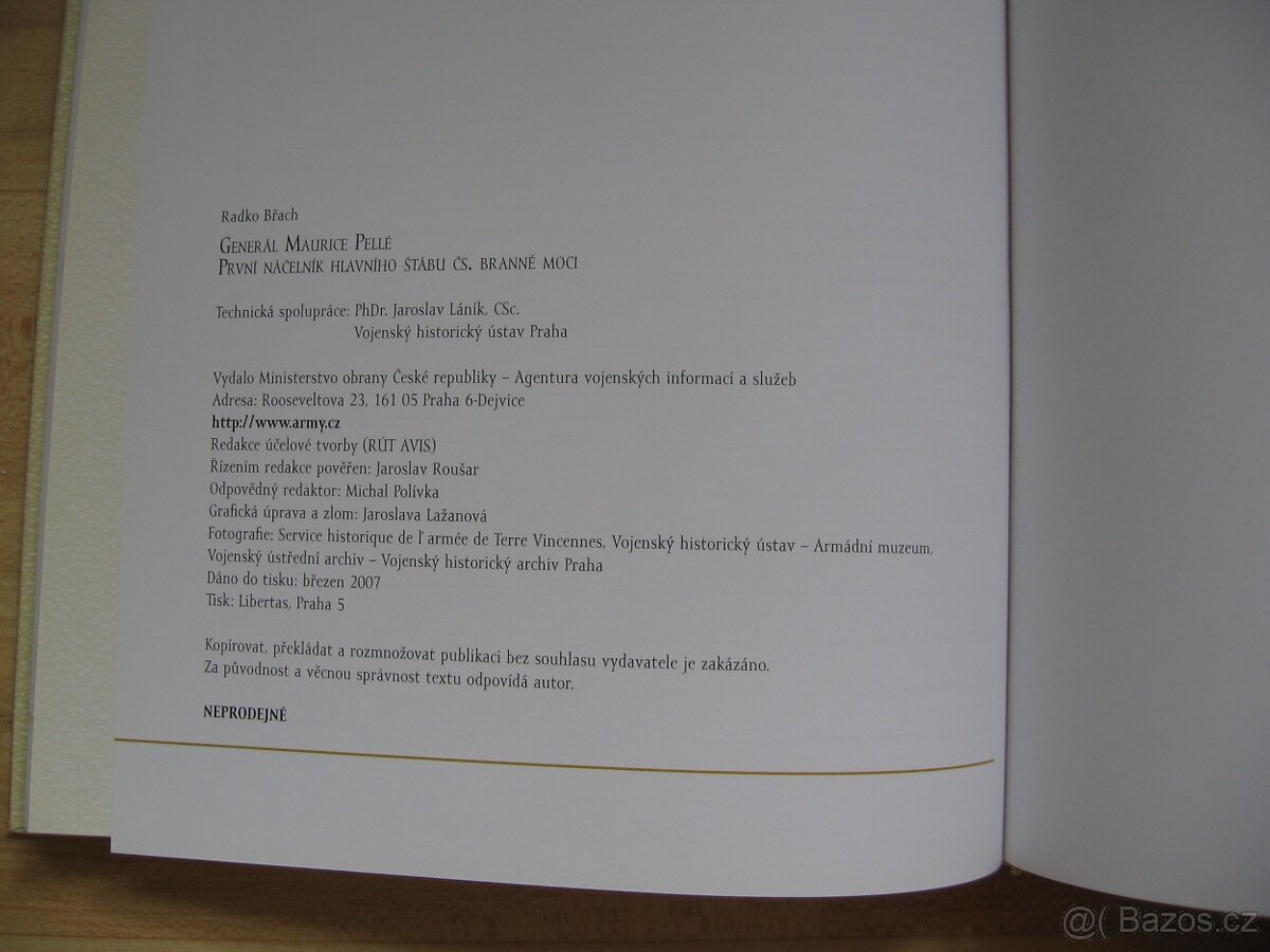 Generál Maurice Pellé - Radko Břach - 11