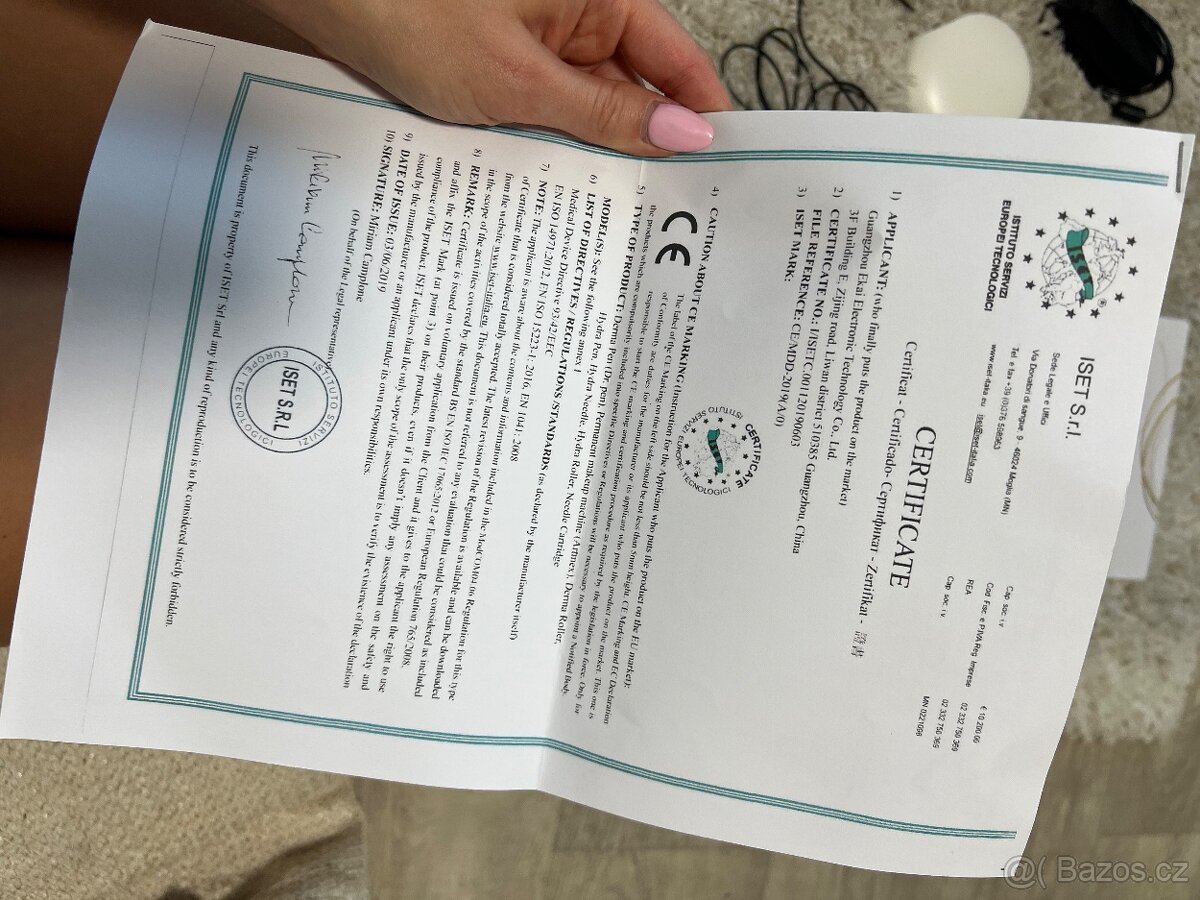 Přístroj na permanentní make-up Perfect Aurum + příslušenstv - 11