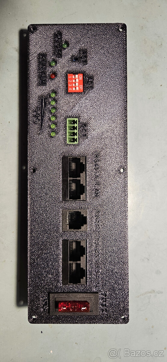 Přední panel pro datovou desku BMS JK + kryty pro propoje b - 11