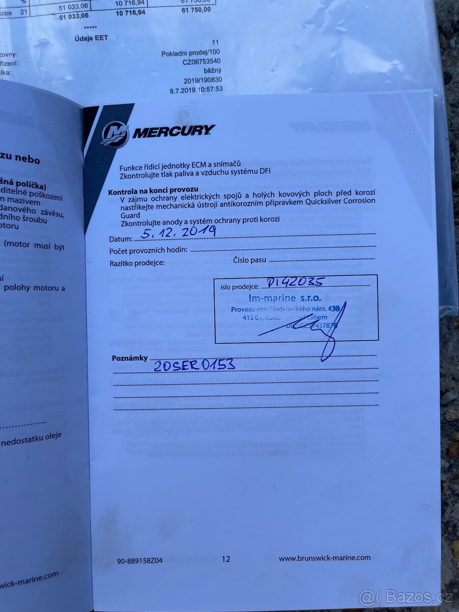 Mercury marine F9,9M - 11