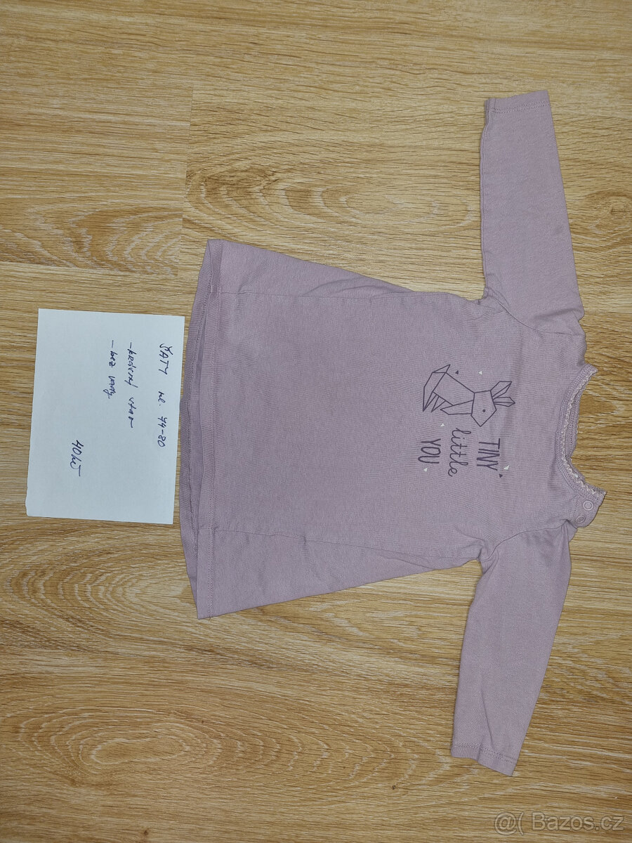 dívčí šaty vel 74-80 / 6-12M - 11