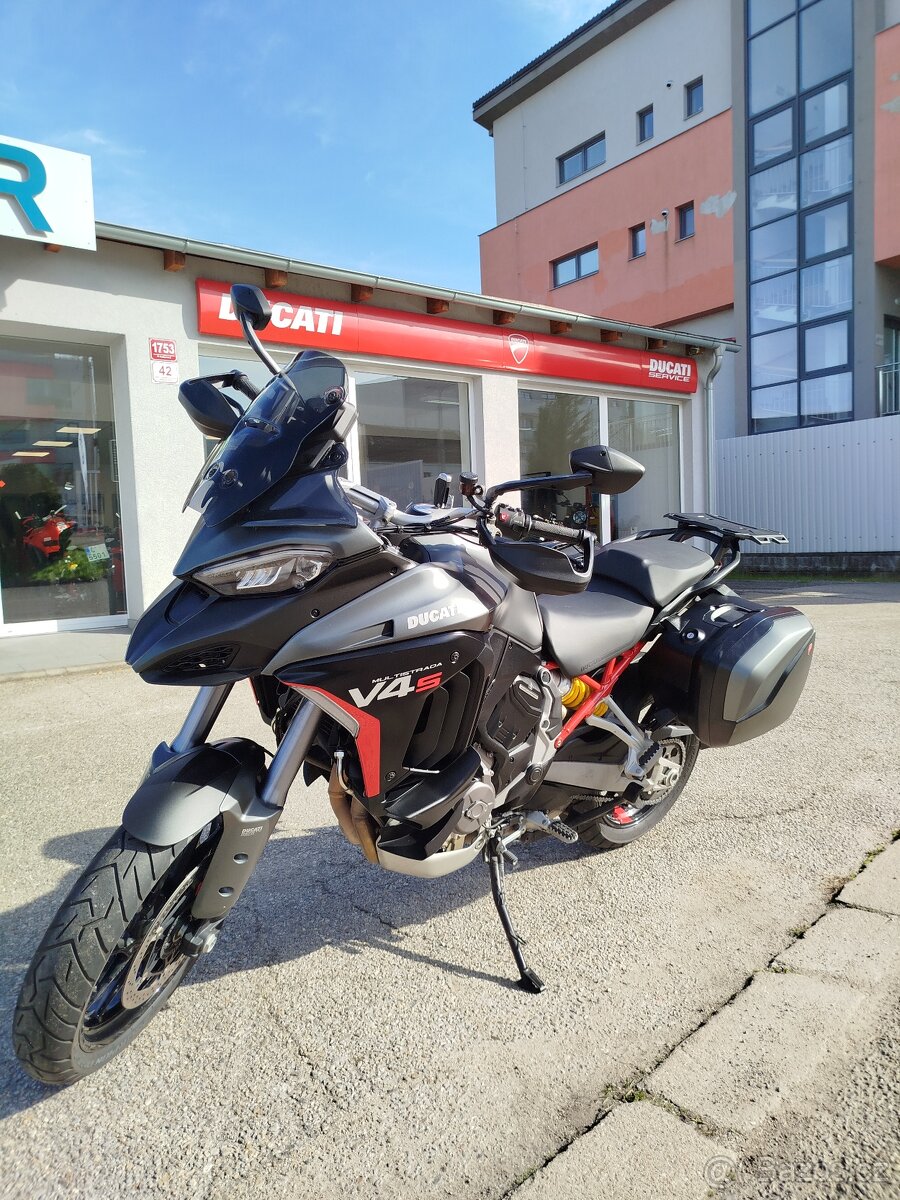 Ducati Multistrada V4 S, ČR, 1. MAJITEL, VÝBAVA, SERVIS - 11