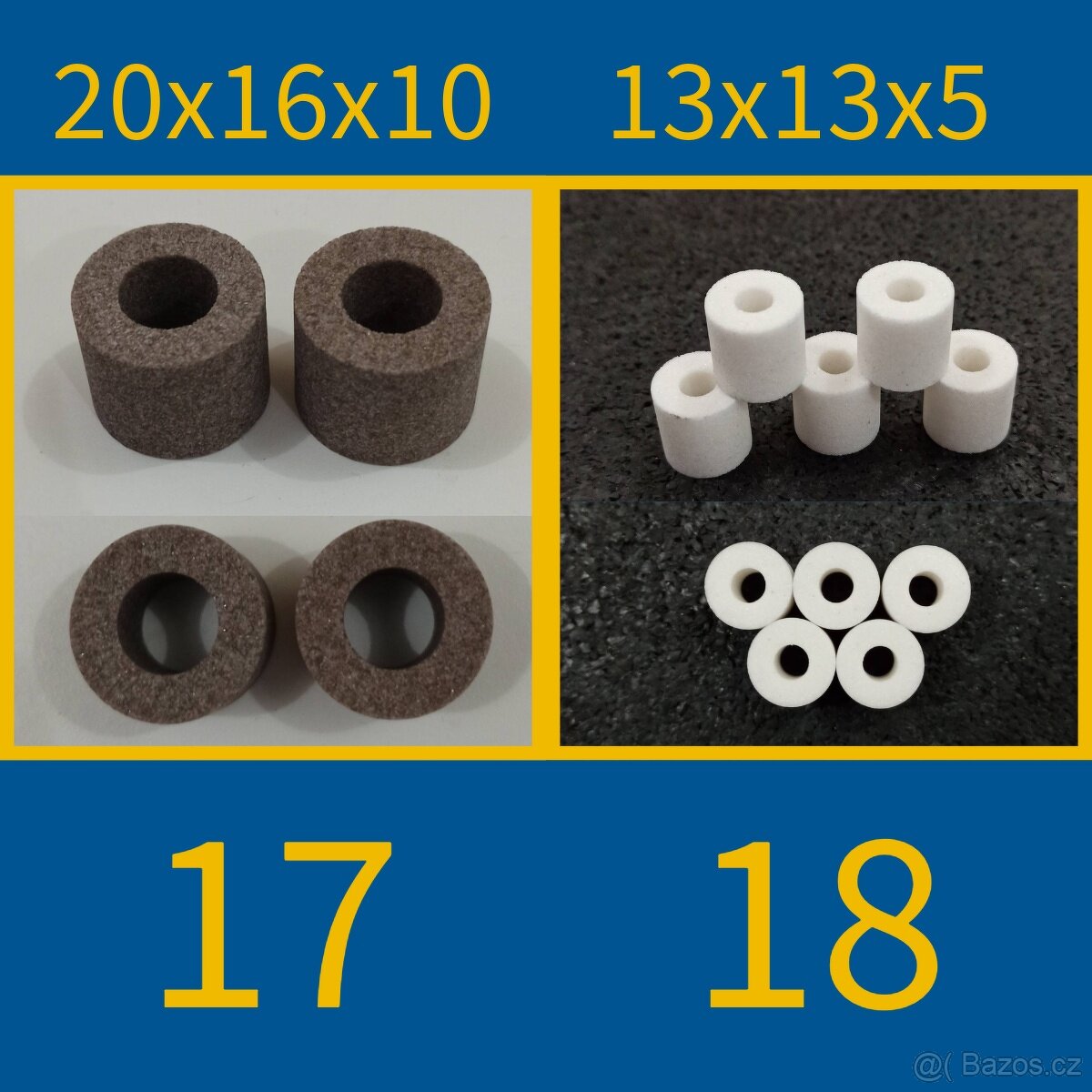 Brusná tělíska/kotouče - 11