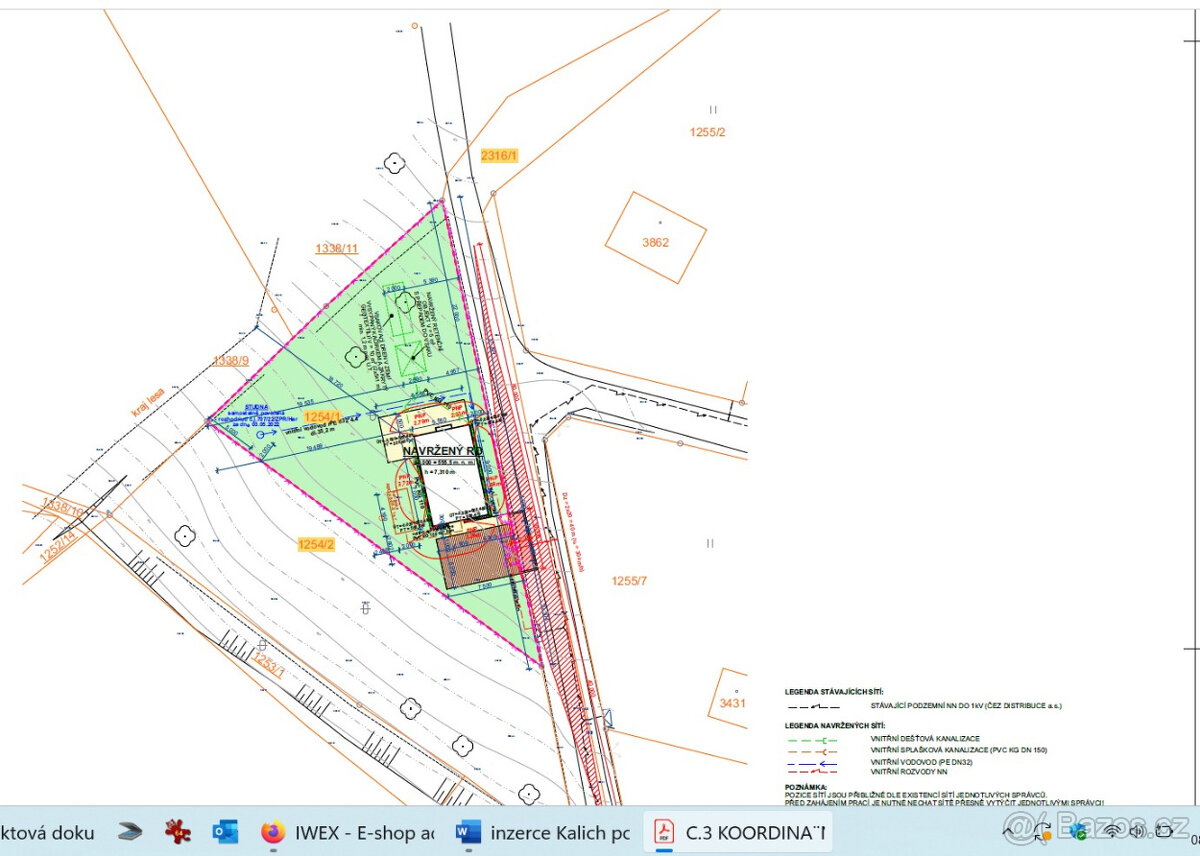 Prodej pozemku k výst. 2 rekr. domů Sušice pod Kalichem - 11