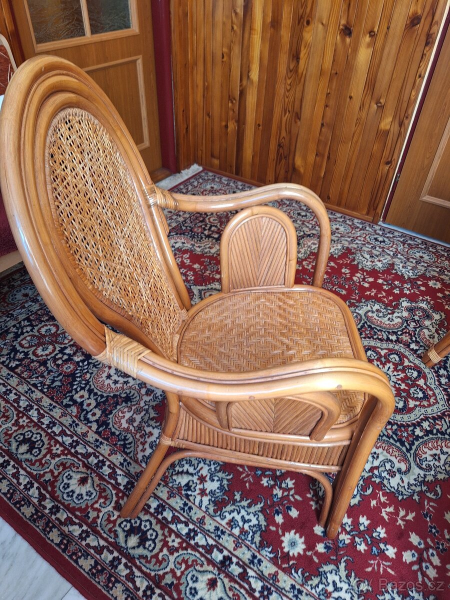 Ratanová křesla a stolek - 11