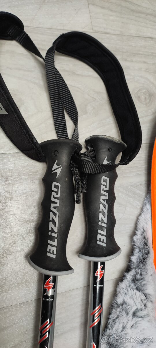 Lyže Blizzard 130, hůlky Blizzard 110, Boty Salamon - 11