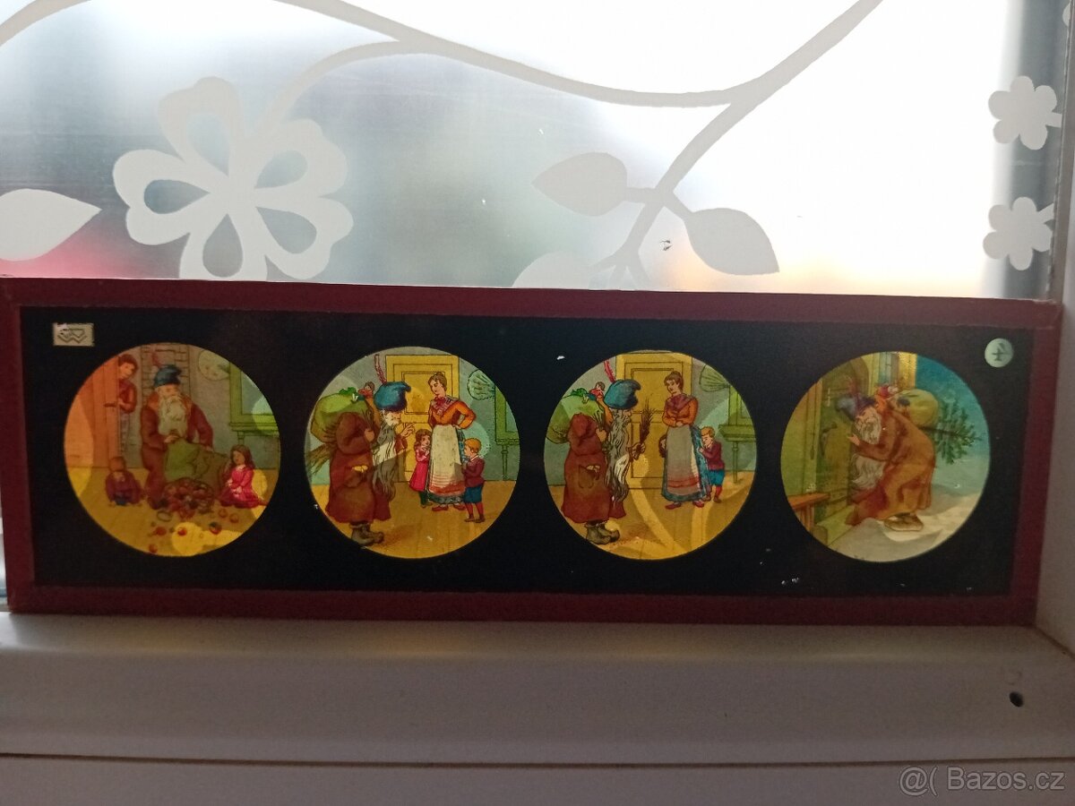 Sklíčka do magické lucerny staré (historické) - 11